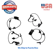 4 ABS Wheel Speed Sensor Front Rear Right & Left Fit Honda Pilot 2009-2011