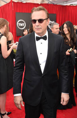 Kevin Costner at TNT's 21st Annual Screen Actors Guild Awards at T - Old Photo