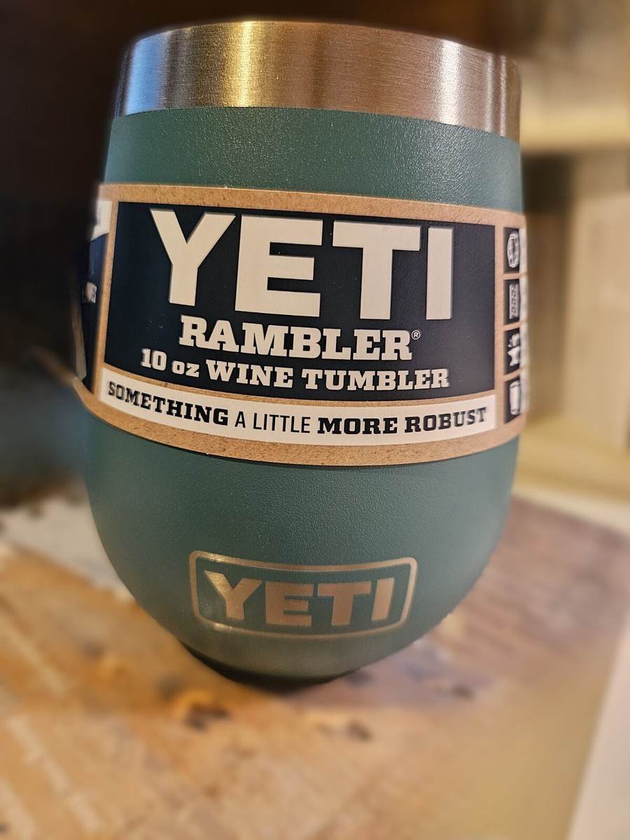 Rambler 10 Oz Wine Tumbler Pack SET OF TWO *YETI Rambler