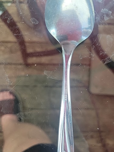 Superior Stainless USA International Silver Radiant Rose 1 replacm Serving Spoon - Picture 3 of 3