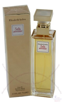5th Ave By Elizabeth Arden 2.5oz/75ml Edp Spray For Women New In A Box
