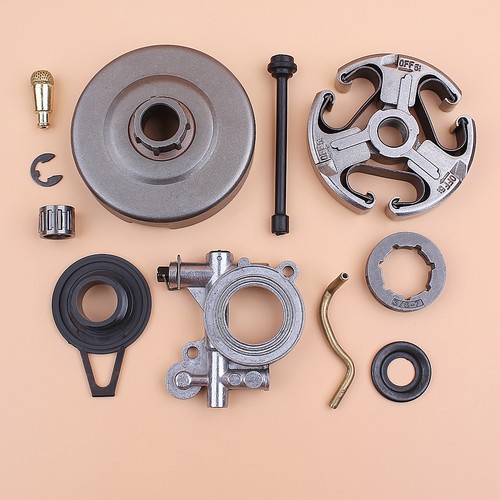Kit de bomba de aceite piñón Clutch Drum Fit Jonsered CS 2171 2165 2163 2071 2063 2065 - Imagen 5 de 6