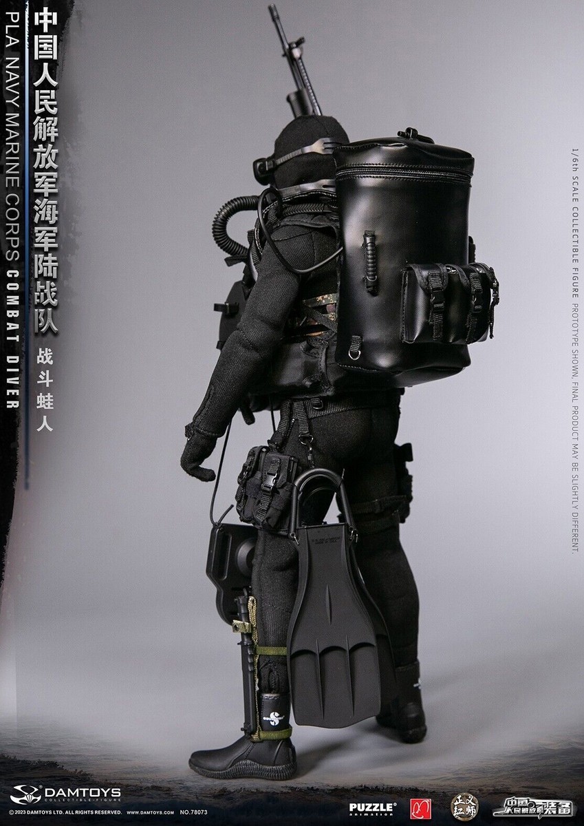 DAMTOYS 78073 中国海軍陸戦隊 1/6 Combat Diver Ready! DAMTOYS DAM 78073 1/6 PLA Navy Marine Corps Combat
