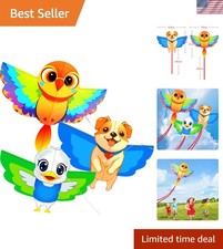 Animals Kite for Kids Beginners and Adults Cute Design High Definition Printi...