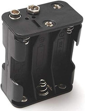 Corpco 6 X AA Battery Holder with Standard Snap Connector 9V Output Type BH363