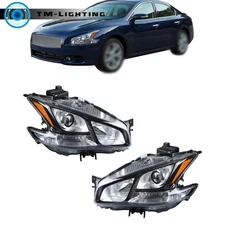 For Nissan Maxima 2009-2014 Headlight Driver & Passenger w/Sport Pkg Xenon/HID