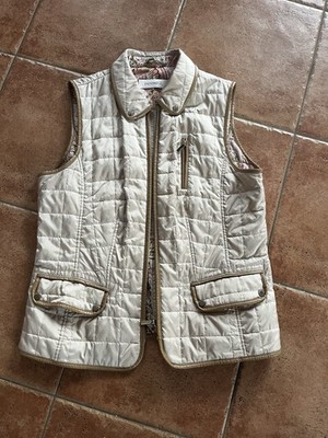 Concept Damen Weste Größe 42, Beige Top