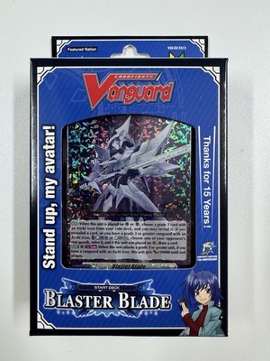 CARDFIGHT VANGUARD VGE-DZ-SS13 BLASTER BLADE START DECK KETER SANCTUARY (SEALED)