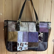 Coach Patchwork Tote Medium Bags & Handbags for Women for sale | eBay