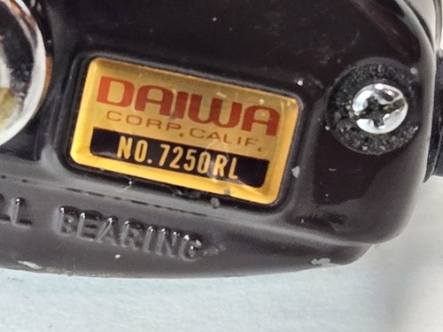 Daiwa No 7250RL Spinning Reel JAPAN Tested Works Excellent - Picture 2 of 12