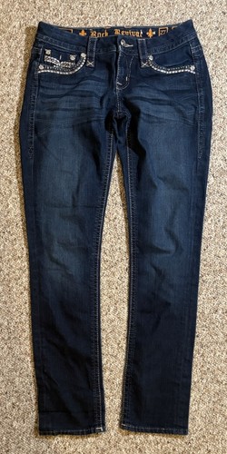Rock Revival Sherry Easy Skinny Denim Damenjeans. Größe 30” X 30”