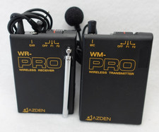 Azden WM-PRO WR-PRO Wireless Transmitter  Receiver