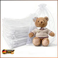 OrganzasäCkchen Groß 30X40Cm 100 StüCk Zum BefüLlen Geschenkverpackung