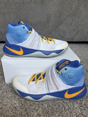 NIKE KYRIE 2 KY-RISPY KREME KRISPY KREME BLUE YELLOW NIKE ID SIZE 11 MEN S