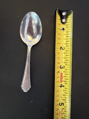 Antique Treasure - Sterling Silver - Baby Spoon William & Mary 1921 -  .62oz