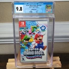 Super Mario Bros Wonder CGC 9.8 A++ 1st Print Nintendo Switch Graded 120234A