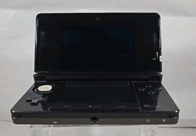 Nintendo 3DS Handheld Video Game Console Black CTR-001 (USA) W Charger And Game 