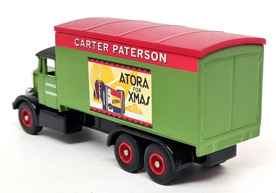 Trackside 1/76 - Scammell 6 Wheeler Box Van Carter Paterson Diecast Model Truck - Image 3 of 3