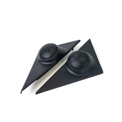 Jeu de cache boîtier tweeter de porte gauche et droite BMW E30 651377688, 651... - Photo 1/4
