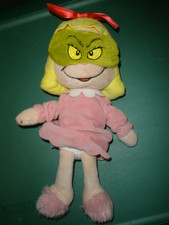 Aurora Dr Seuss Plush Cindy Lou with Mask 10" T1