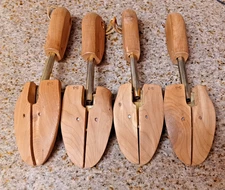 Rochester Shoe Tree Company Cedar Split Toe Shoe Trees Size Small S-3
