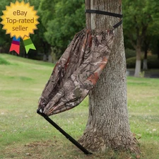 Camo Tree Chair Hammock Seat Hunting Chair Portable and Light Weight Camping Sto