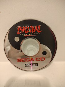 Brutal: Paws of Fury (Sega CD, 1994) CIB Disc Very Clean