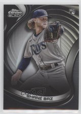 2022 Topps Chrome Black Refractor 122/199 Shane Baz #18 0w33