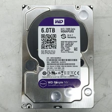 WESTERN DIGITAL 3.5" PURPLE HDD 6TB SATA HDD WD6NPURX-64JC5Y0 T4-A2