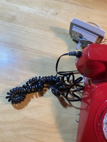 OPIS LATA 60. CLASSIC GPO OBROTOWA TARCZA / TELEFON DLA OSÓB STARSZYCH. Stan dobry. - Zdjęcie 11 z 14