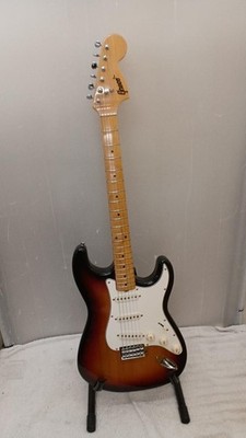Greco SE500 3 Tone Sunburst Made in Japan ST Type Solid Body Electric Guitar