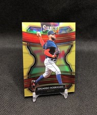 2020 Select Eduardo Rodriguez /10 TRUE GOLD PRIZM SSP No. 96 GOLD MEDALIST 🥇