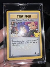 Here Comes Team Rocket! 15/82 Team Rocket Holo Rare Vintage Pokemon Card LP
