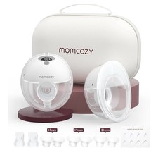 Momcozy M5 multipleLevels Double Wearable Breast Pump - White OPENBOX