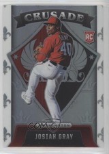 2022 Panini Chronicles Crusade Holo Prizm Josiah Gray #6 0c2