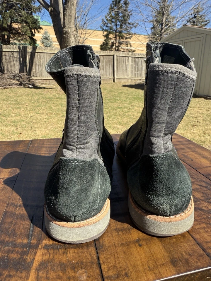 Ahnu Teva Octavia Mujer Cuero Negro Botín Informal Cómodo Talla 38/7 Foto 4 de 4