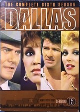 Dallas: Complete Sixth Season DVD  - Disc 5 cracked - Free Shipping