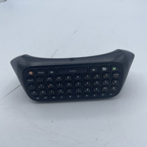 Xbox 360 Controller Keypad Microsoft Black ChatPad OEM Original - Picture 6 of 6