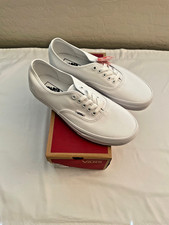Men's 8.5 Women's 10 - VANS Authentic True White - Brand New in Box