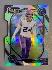 2024 Panini Select - Camryn Bynum ( Vikings ) Club Die-Cut Silver Prizm #234