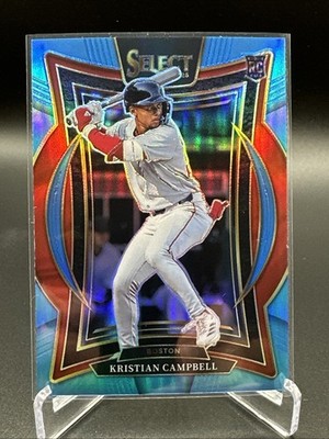 2025 Panini Select Kristian Campbell Concourse Light Blue /199 RC Red Sox BG