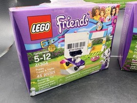 LEGO Friends Puppy Pampering (41302) Puppy Playground (41303) Puppy Treats 41304