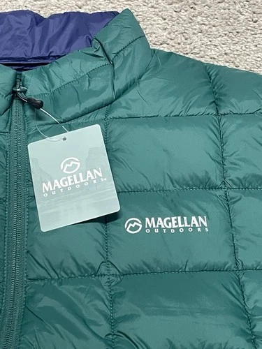 Magellan Outdoors Vest Mens XXL Green Lost Pines Puffer Quilted Outdoor Hiking image 5