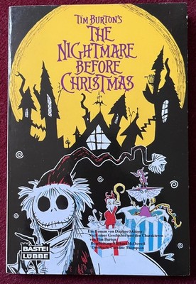 THE NIGHTMARE BEFORE CHRISTMAS Bastei Lübbe Tim Burton Daphne Skinner erste Aufl