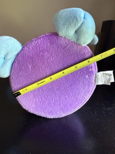 "Torre de CD de novedad Plush Monkey púrpura y azul años 90 Y2K 15""" - Imagen 12 de 12
