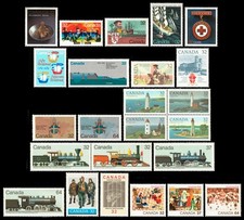 Canada Scott 1009-1044 (1984) Mint NH VF, Cat. Value $21.15 B