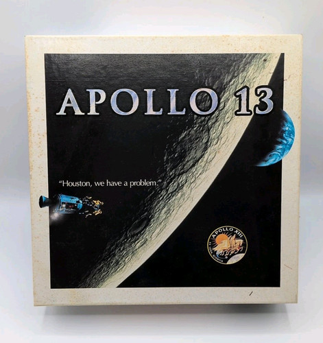 Vintage 1995 SolarQuest Apollo 13 Edition Space Age Real Estate Game - Open Box - Picture 1 of 4