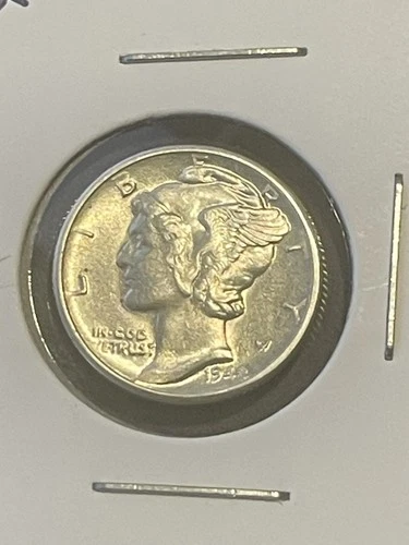 1942 D Mercury Dime BU X2775