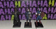EAGLEMOSS CLASSIC MARVEL FIGURINE COLLECTION CAP AMERICA WINTER SOLDIER R. SKULL