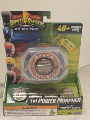 Mighty Morphin Power Rangers Power Morpher Re-Ignition 5 Power Coins Brand New